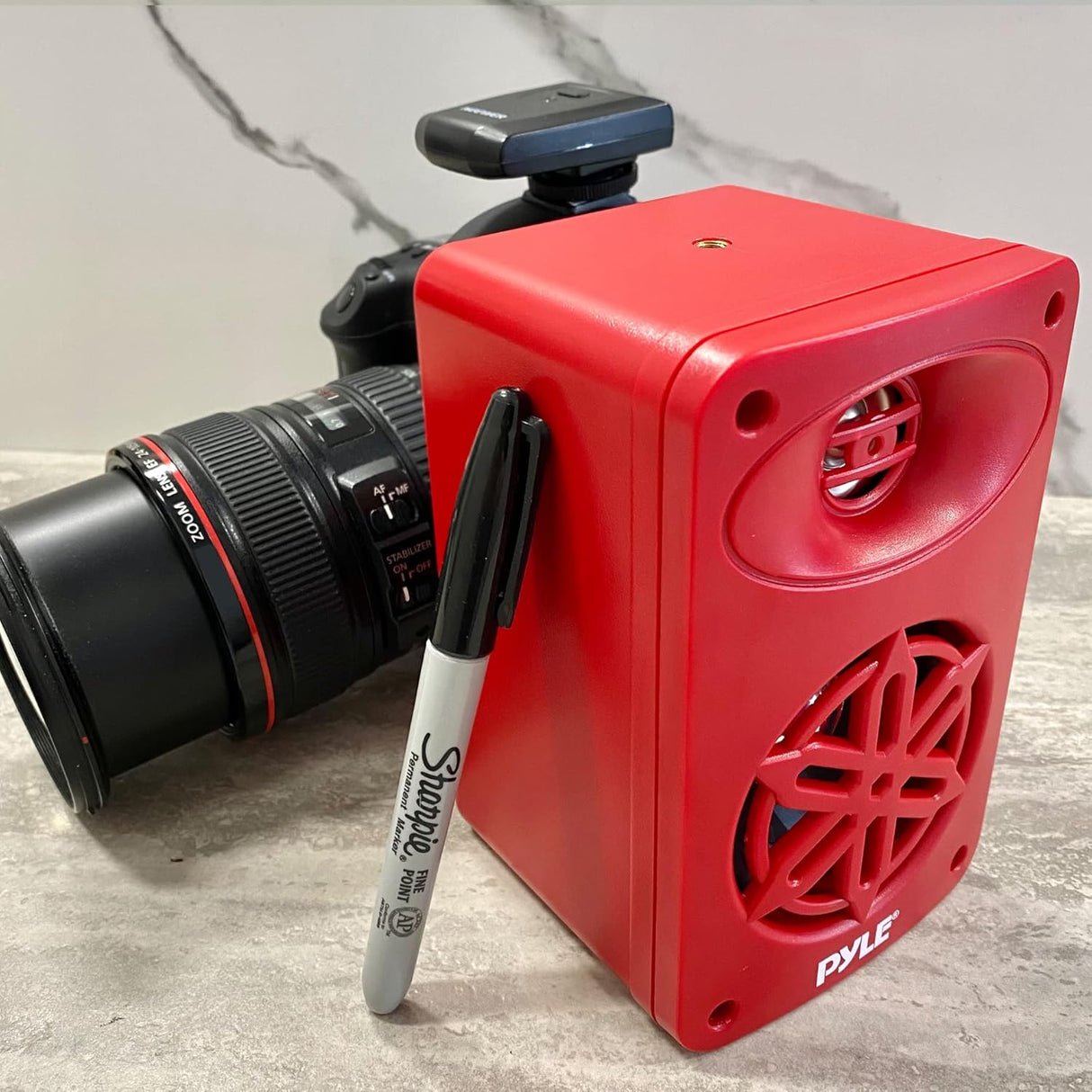 Parlante de altavoces Bluetooth PYLE-HOME PDWRBT36RD