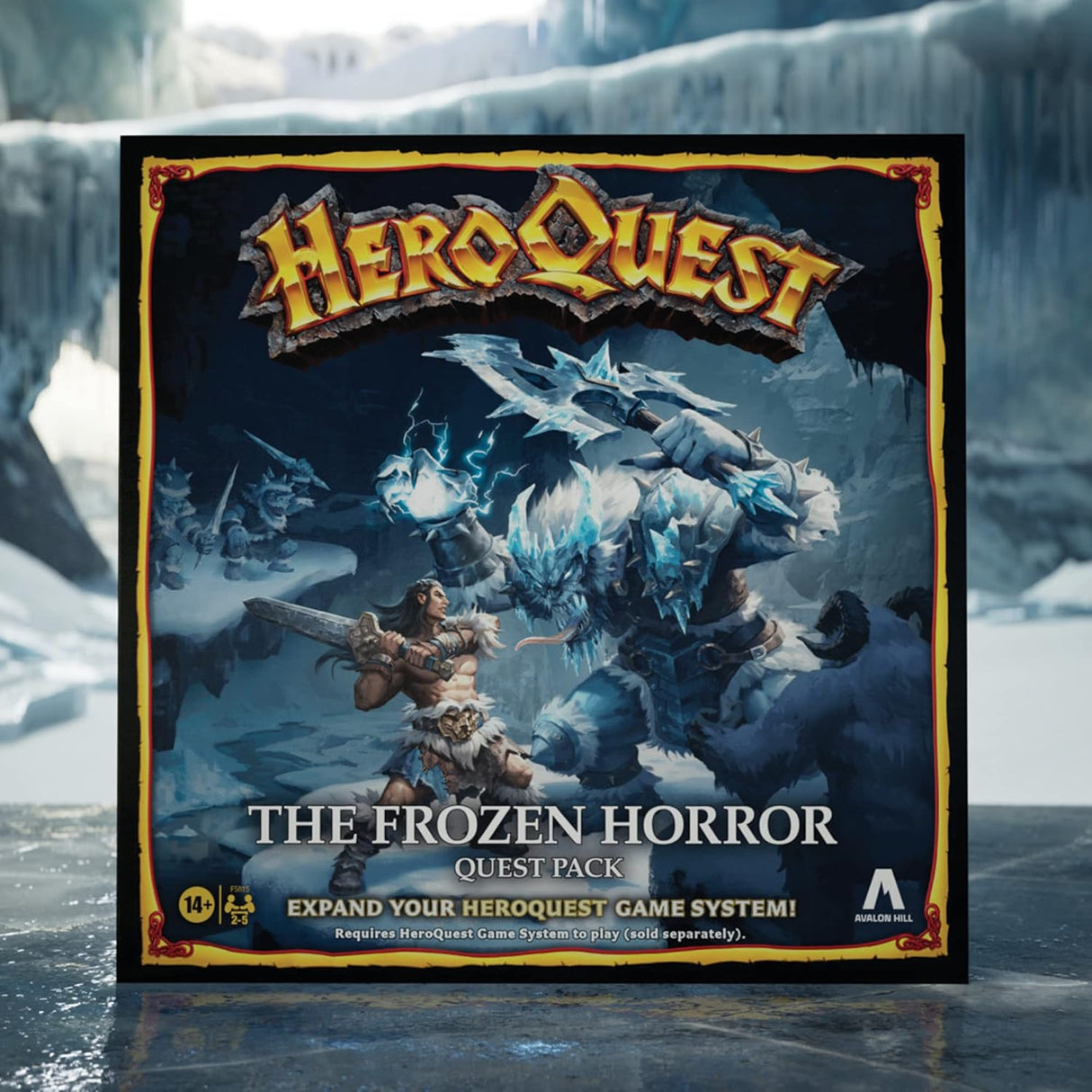 HeroQuest La Horror Helado, Avalon Hill, Juego de Aventura