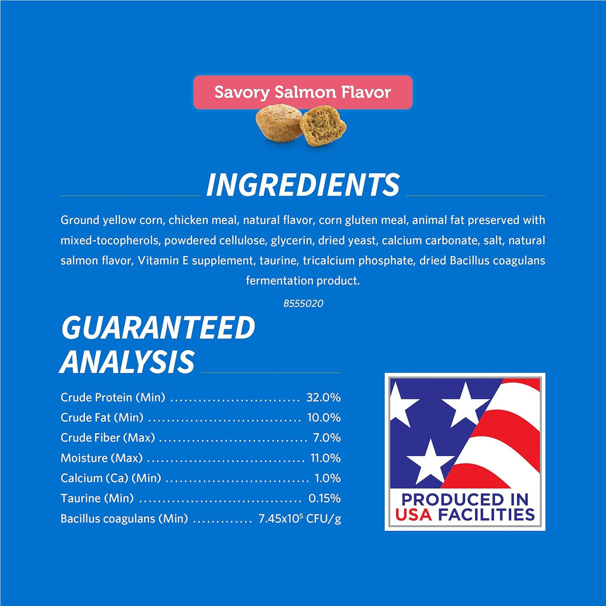 Golosinas dentales para gatos sabor a salmón sabroso