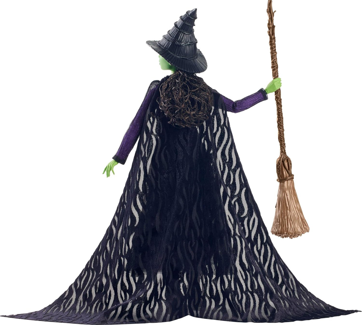 Muñeca Mattel Elphaba Universal Wicked con accesorios y posabilidad