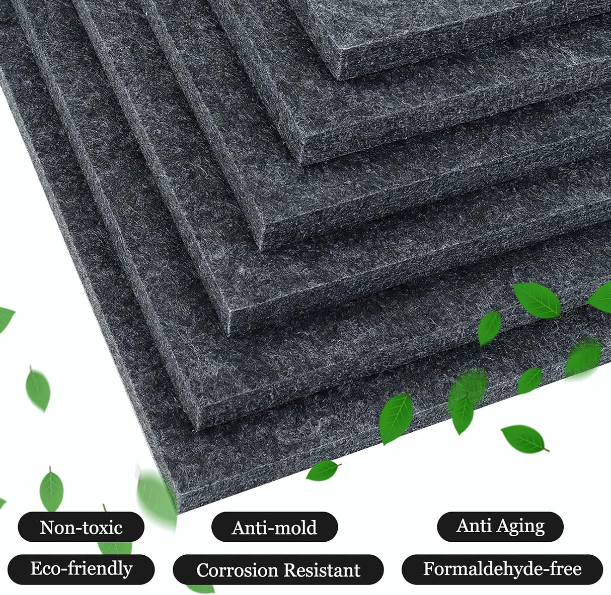 Paneles Acústicos BXI 16x12x3/8 Alta Densidad 6 Pack