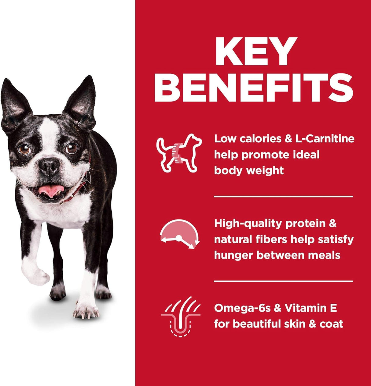 Alimento para Perros para un control saludable del peso