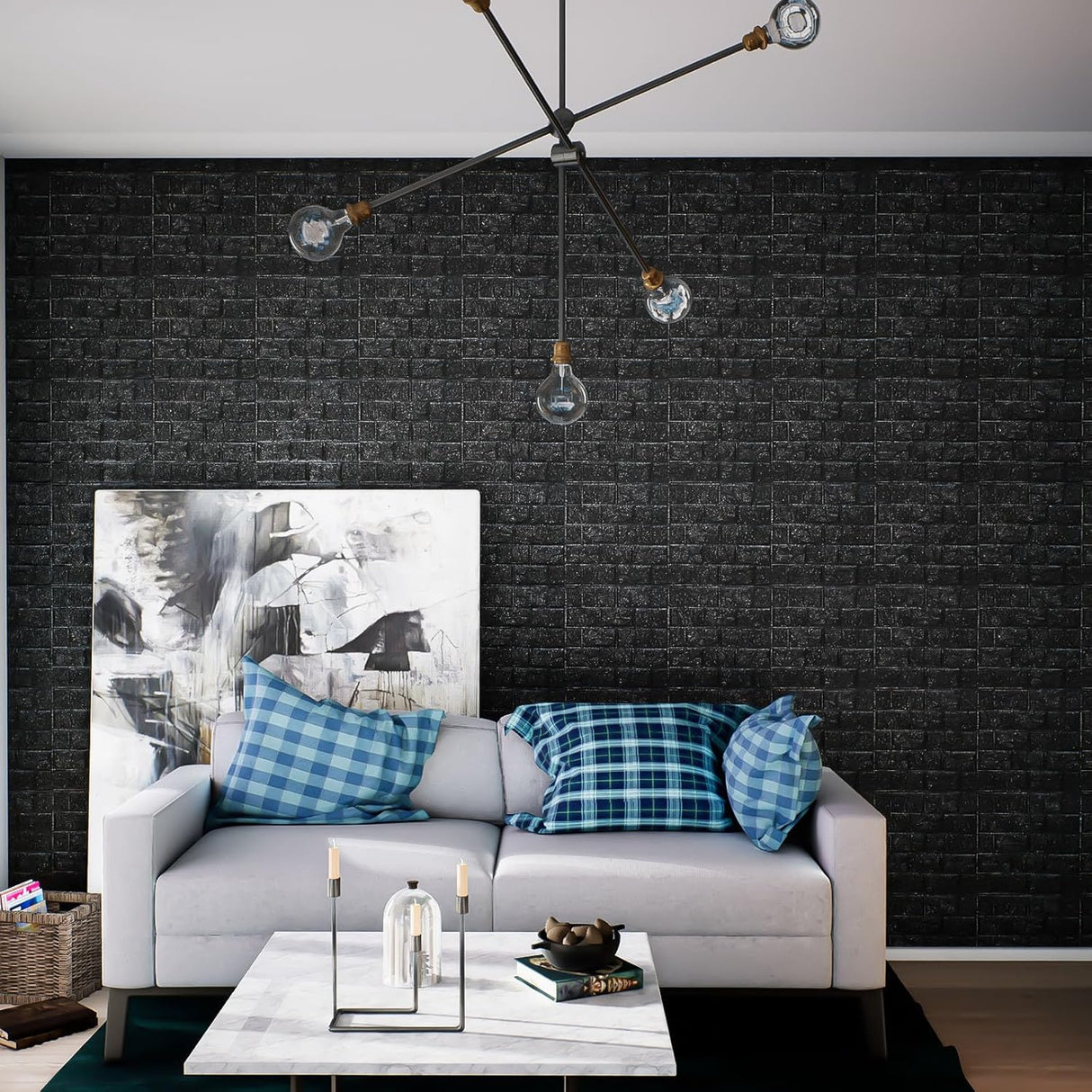 Paneles 3D Autoadhesivos Foam 40 PCS para Decoración Interior