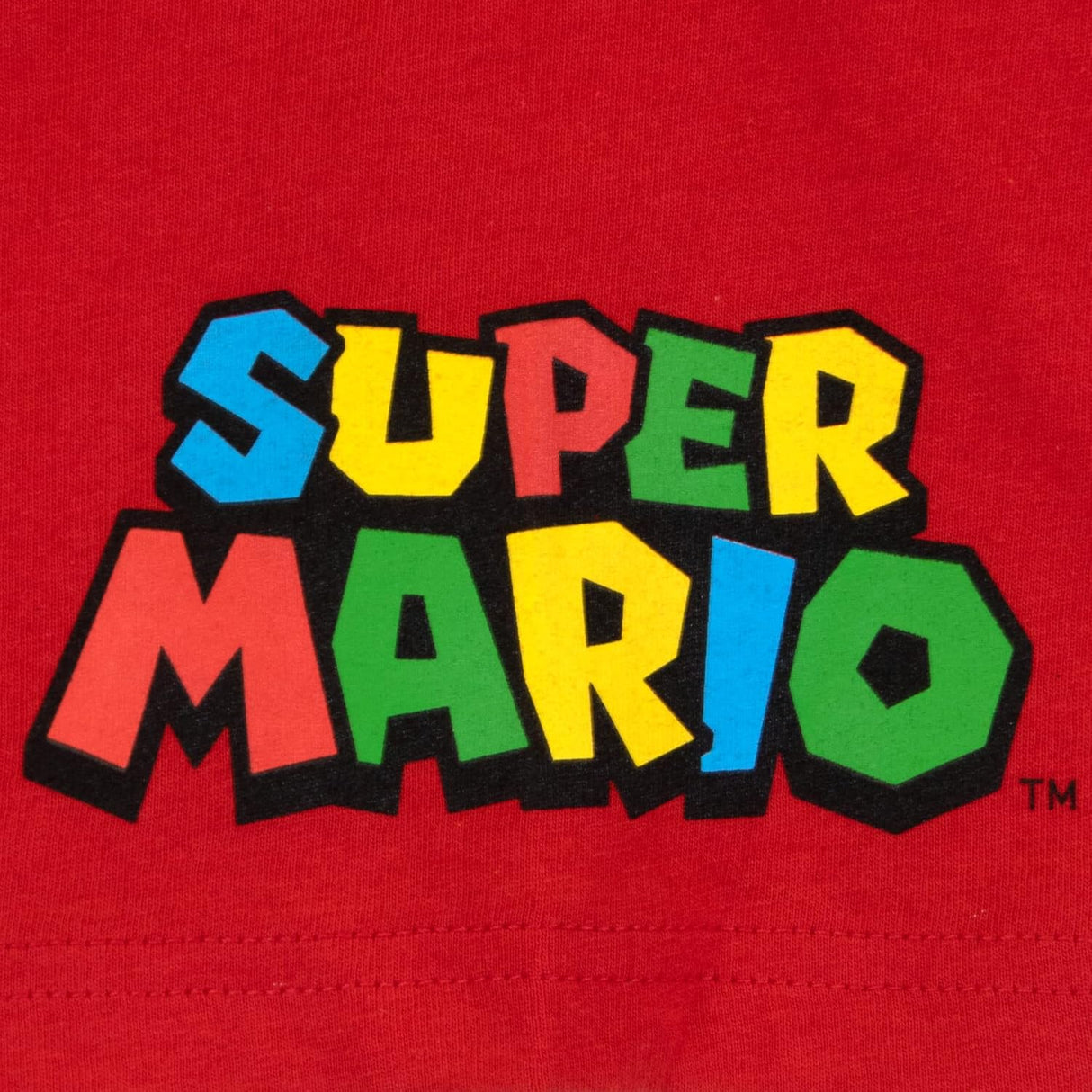 Disfraces Nintendo de manga corta con capucha roja talla 4