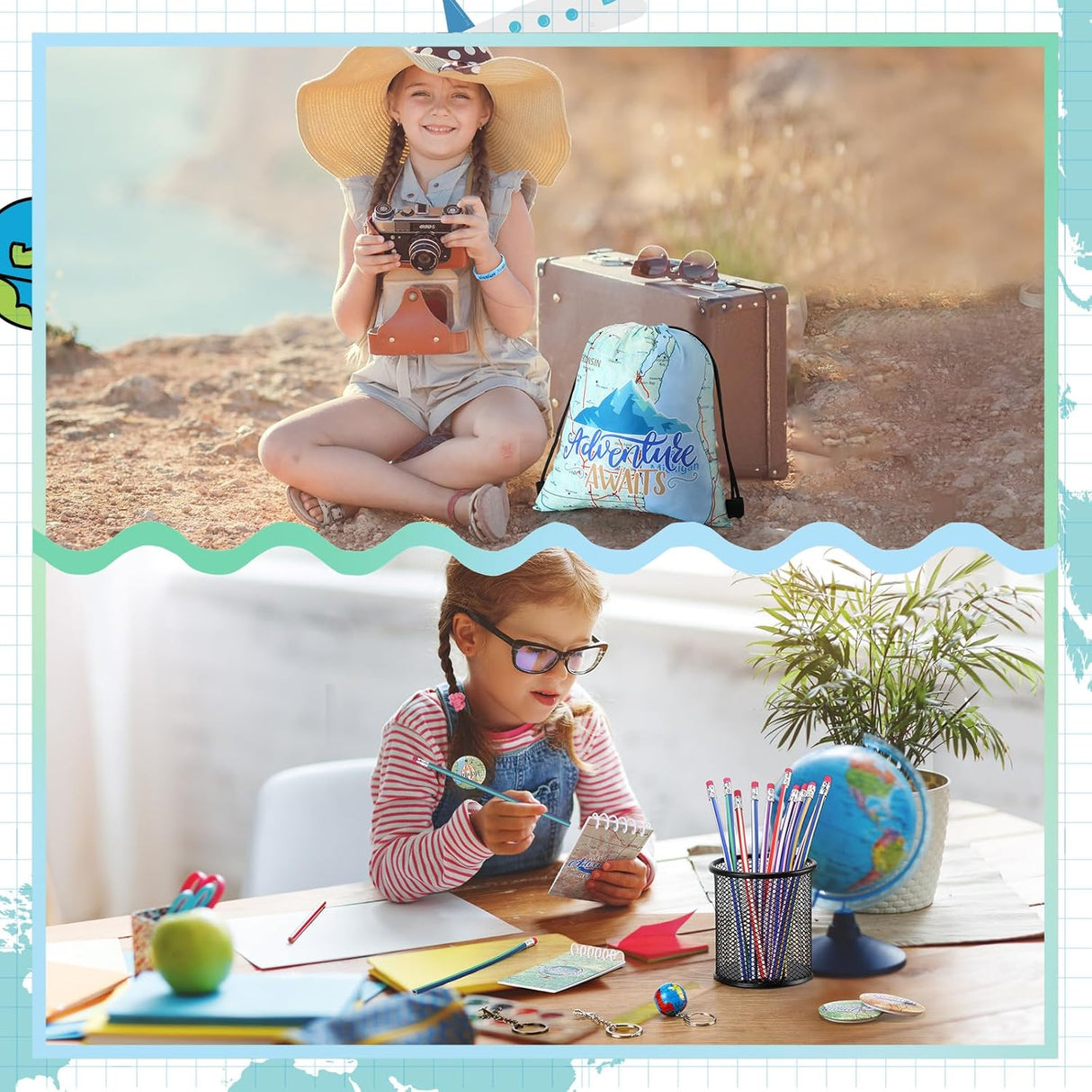 Recuerdos Viaje: Llaveros Avión, Mochila, Pulseras y Más