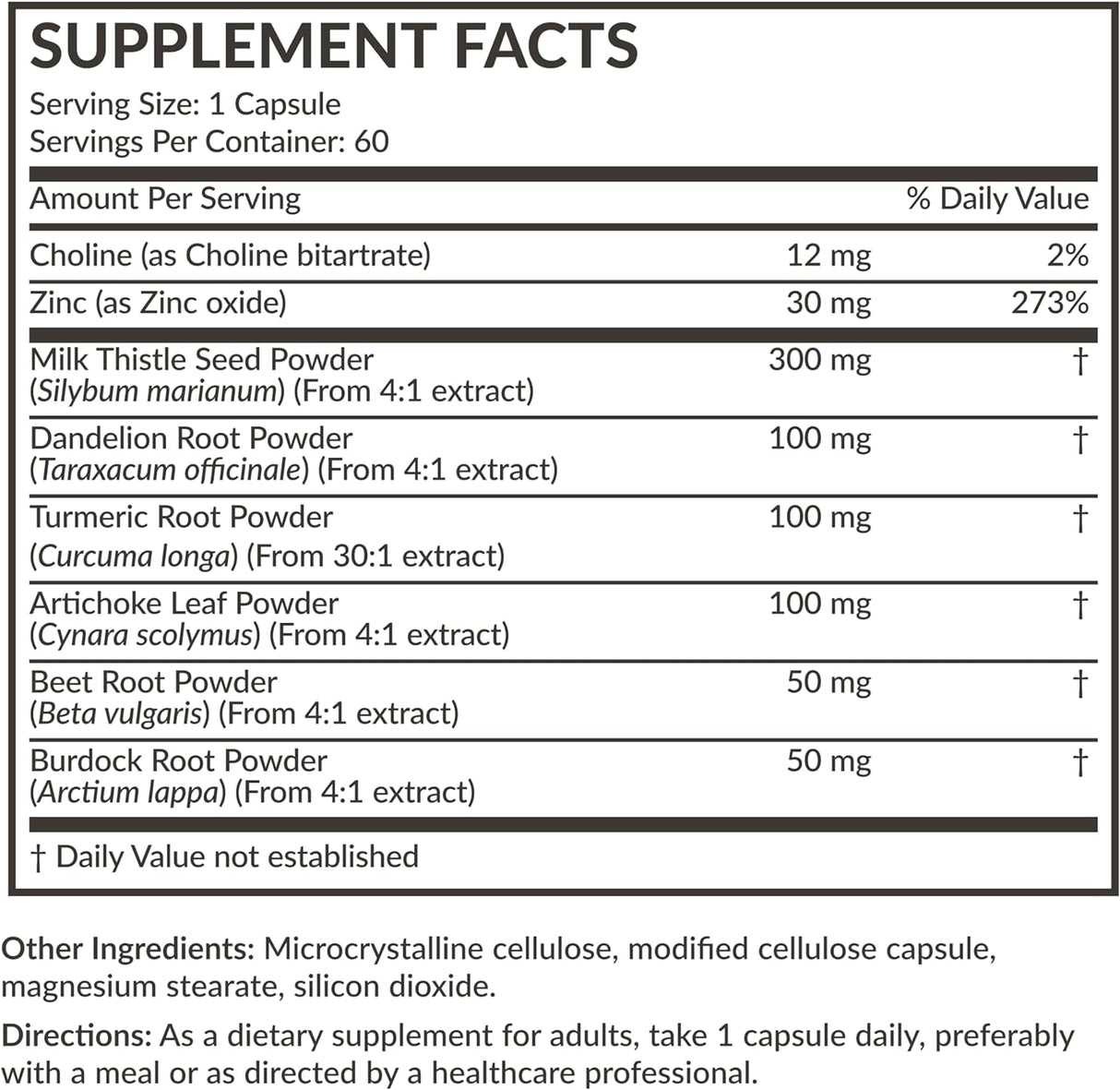 Suplementos de desintoxicación y limpieza del hígado