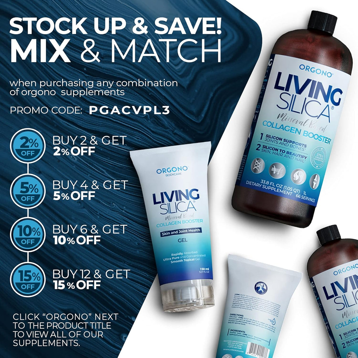 Suplementos Alimenticios de Gel potenciador de colágeno