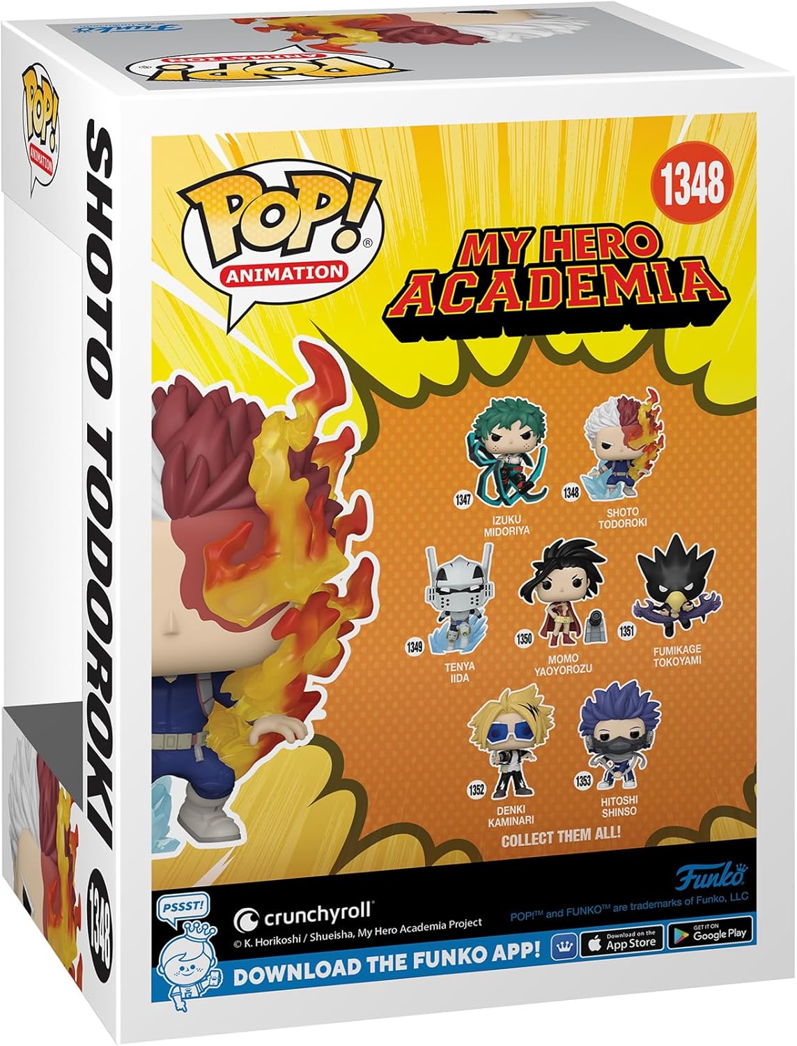 Funko POP! My Hero Academia Shoto Todoroki Exclusivo Brilla en la Oscuridad