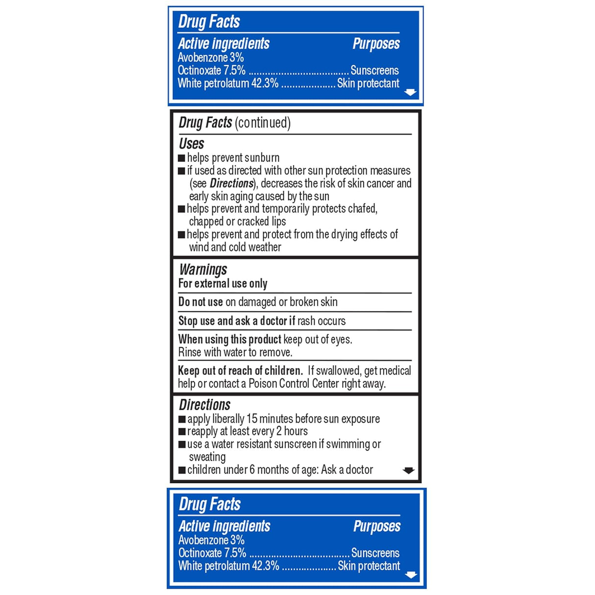 Bálsamo Labial ChapStick Original, Hidratante, SPF 15, 0.15 Oz