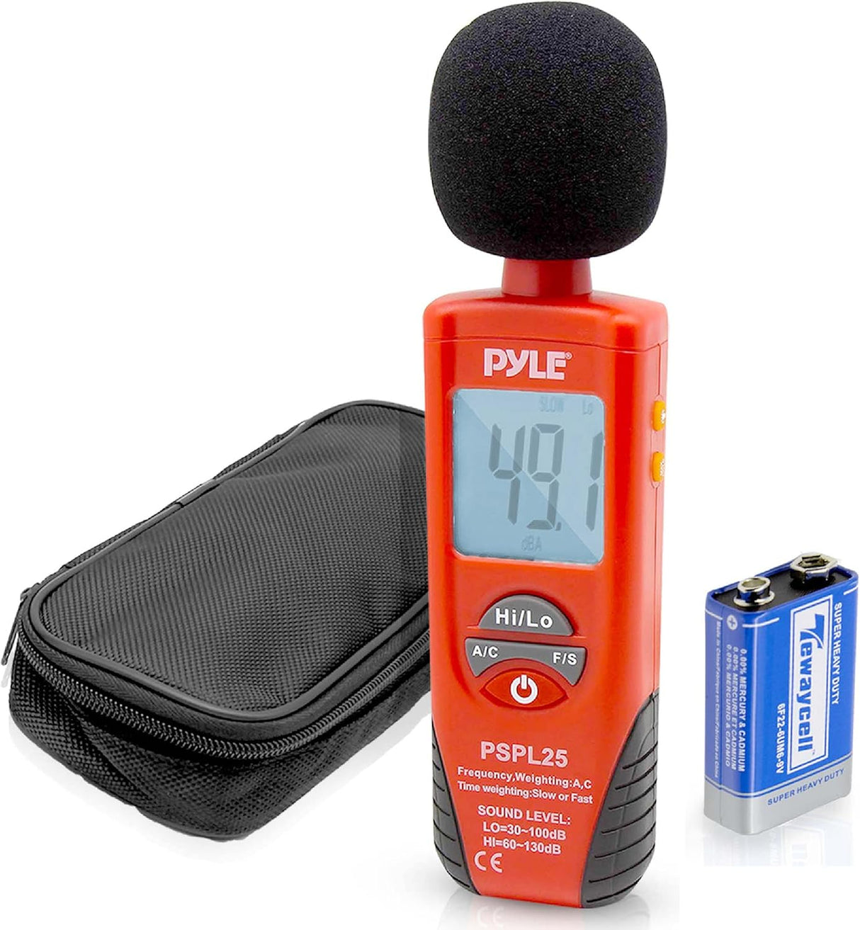 Medidor de nivel de sonido digital PYLE-METERS PSPL25