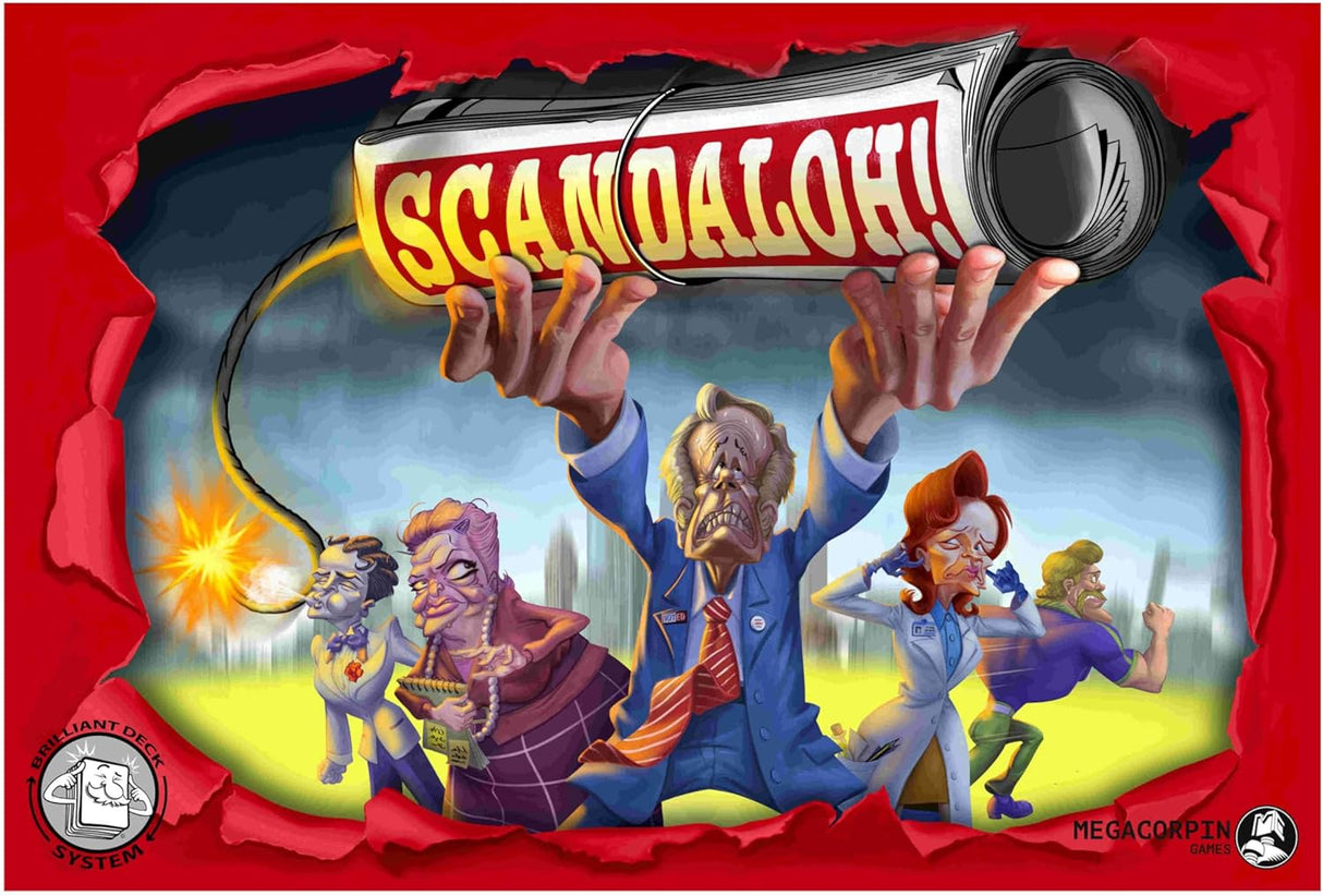 Juego de Mesa ScandalOh: Inglés/Español, Diversión para Todos