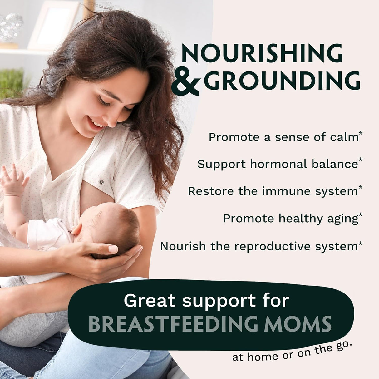 Suplemento orgánico de hierbas Shatavari Balance hormonal