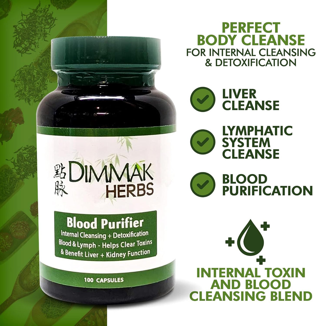 Purificador de sangre para limpieza interna Dimmak Herbs