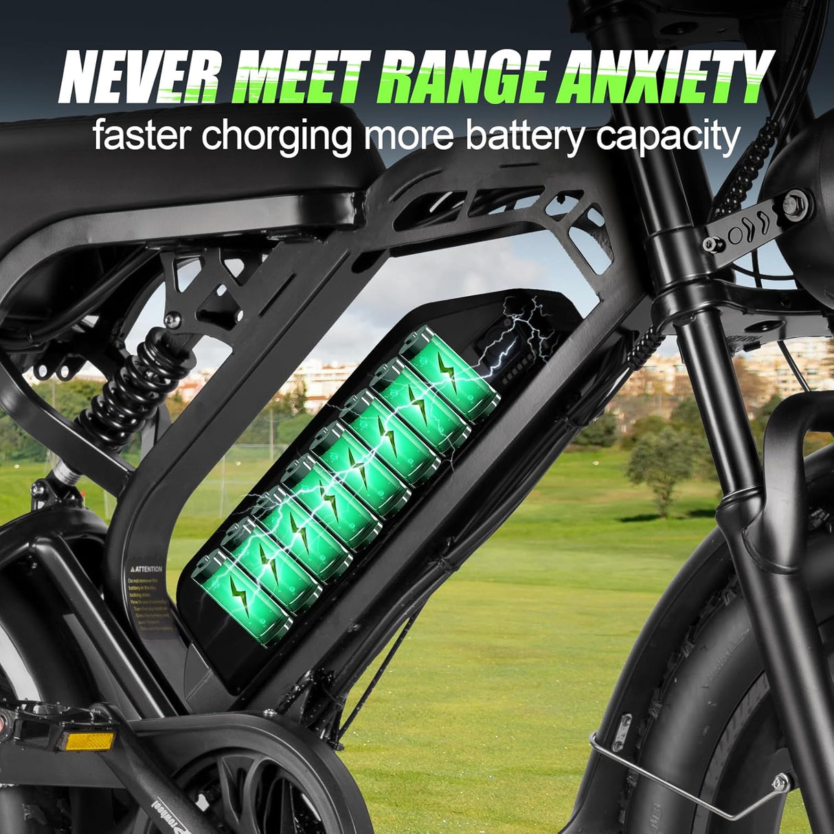 Bicicleta eléctrica V20 1000W 28MPH 48V 15AH, suspensión completa