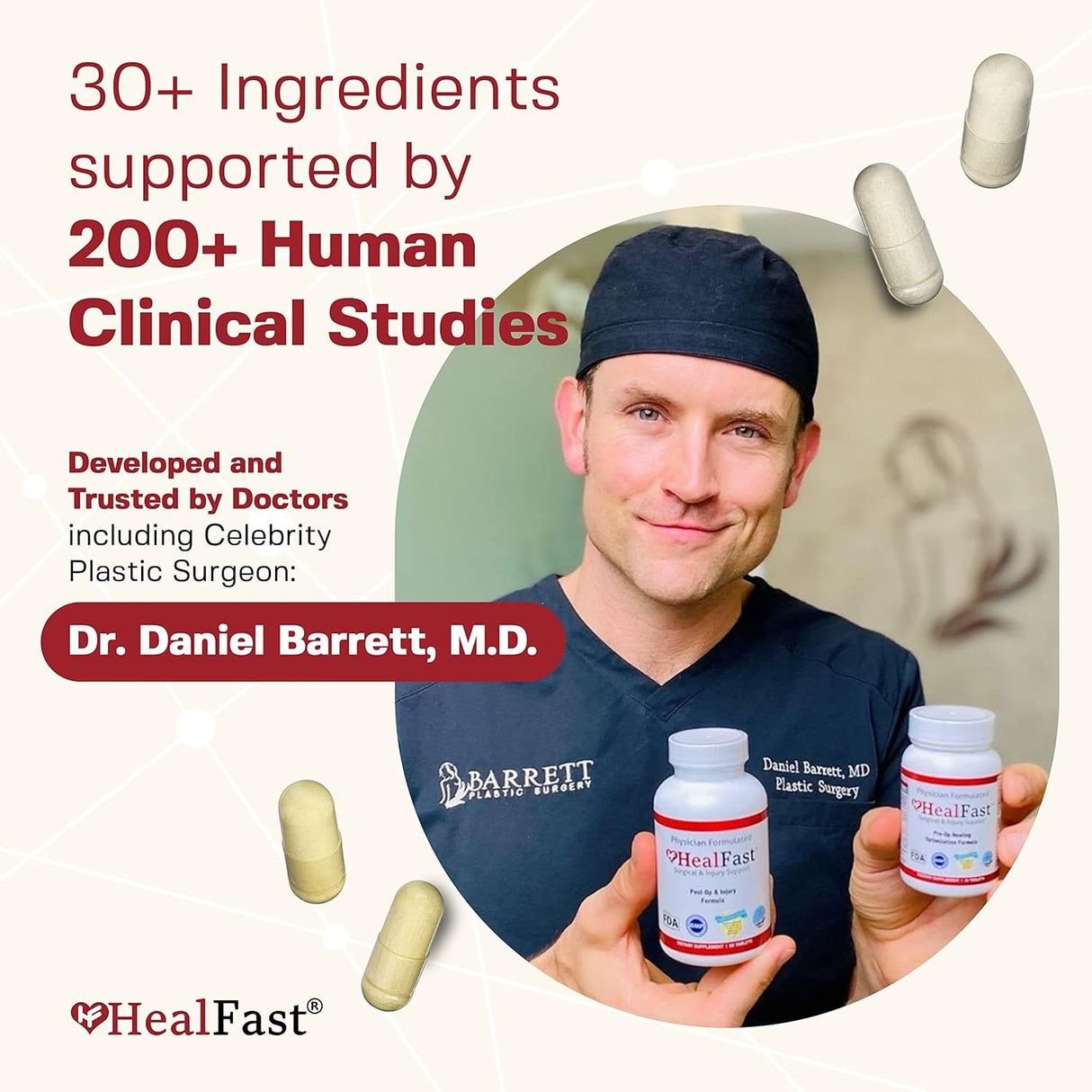 Suplementos Alimenticios de Recuperación Cuidado de Heridas