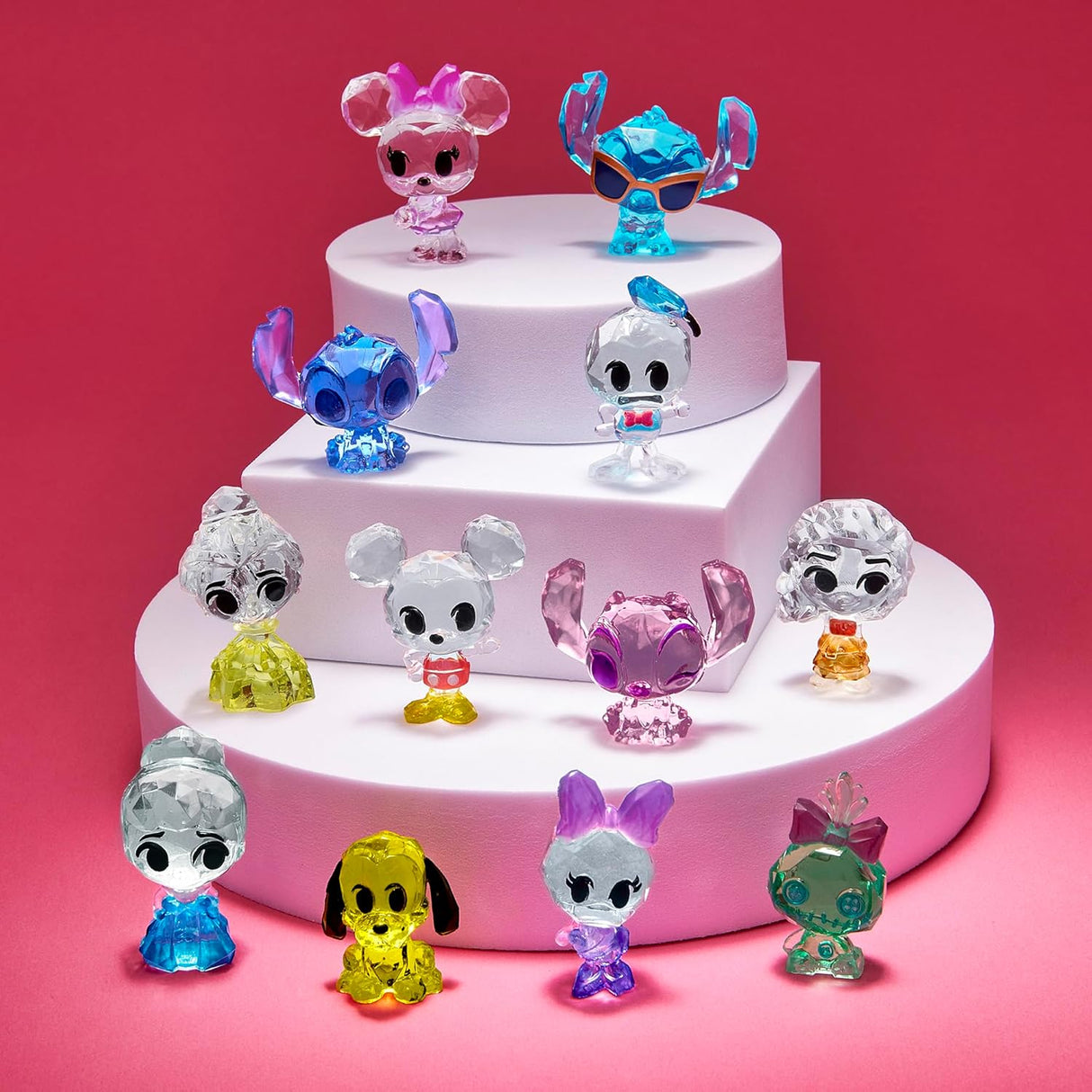 Figuras de Cristal Mini Cra-Z-Art, Sorpresa Disney Serie 1