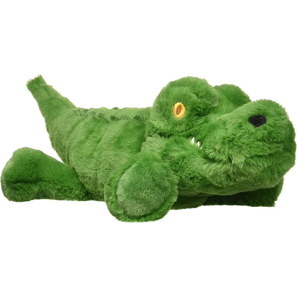 Cocodrilo de peluche de color verde de 18 pulgadas