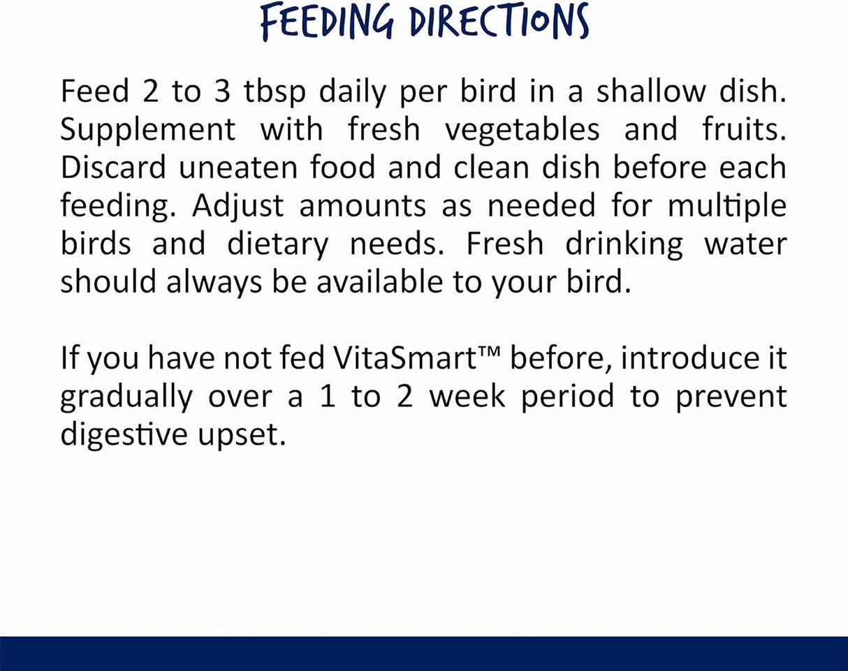 Vitakraft fortificado con vitaminas,2 libras (paquete de 1)