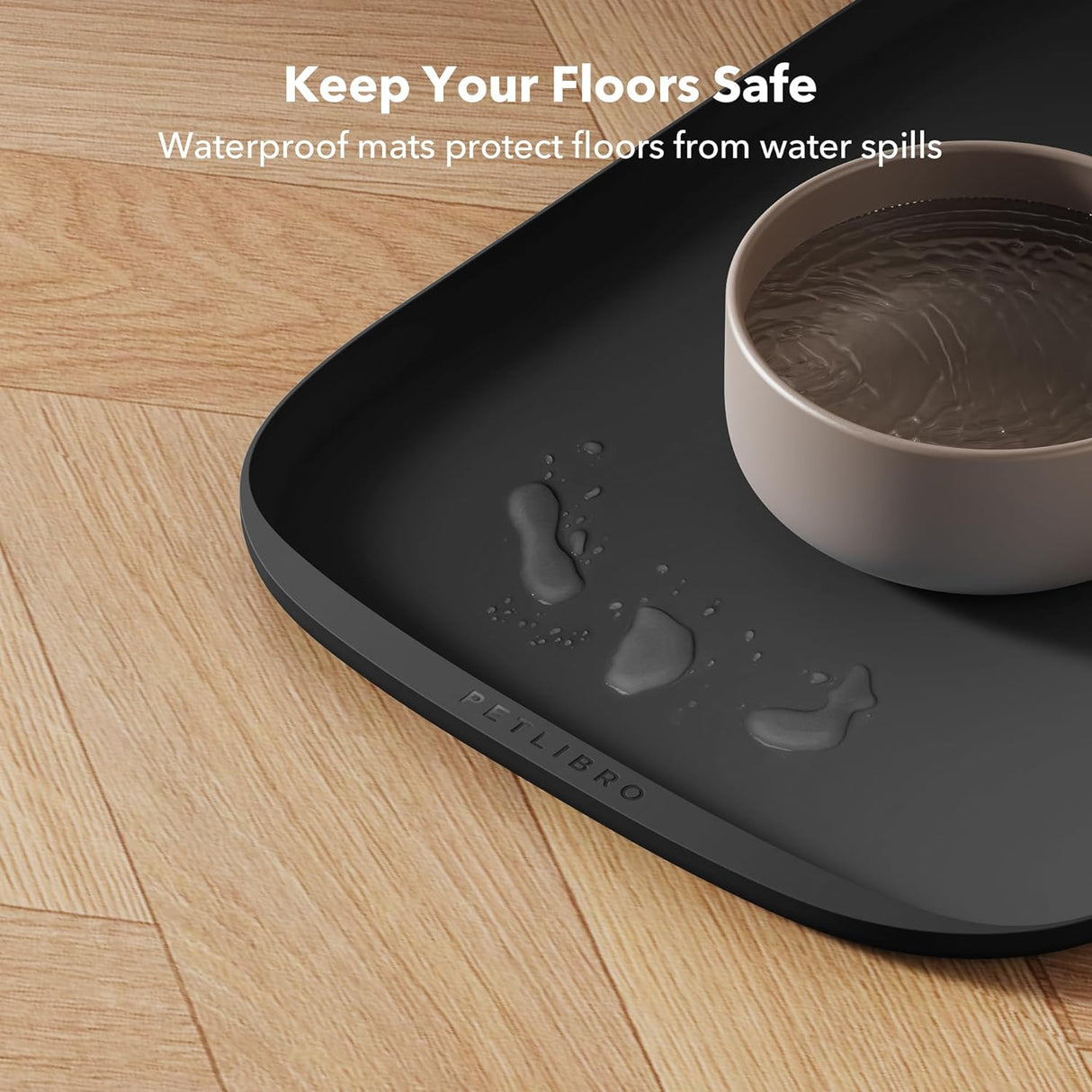 Tapete de comida para gato de borde elevado PLPM001 PETLIBRO