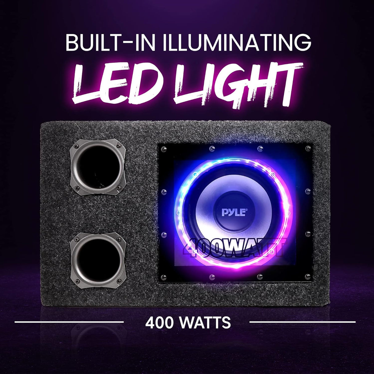 Parlantes Caja de subwoofer ventilada PYLE PLBNPS18