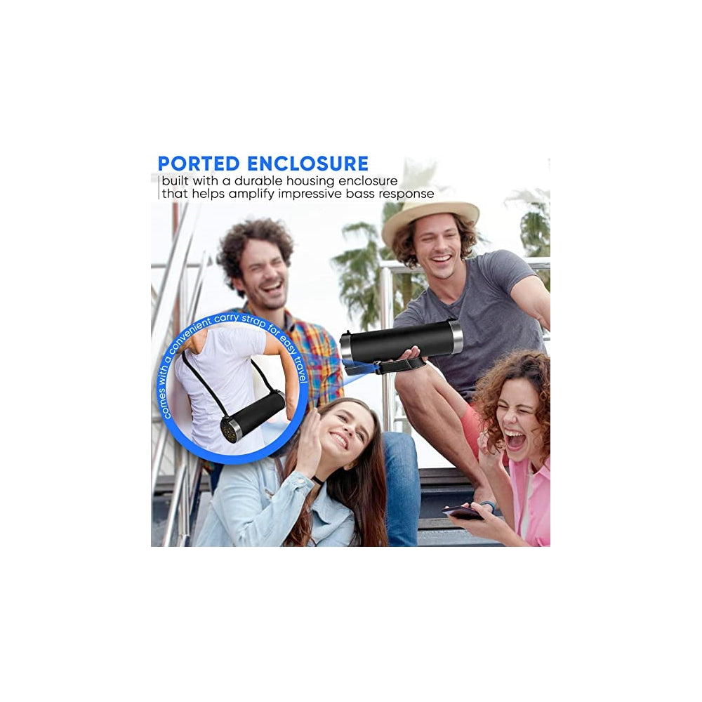 Parlantes Portátiles Negro PYLE-HOME PBMSPG19