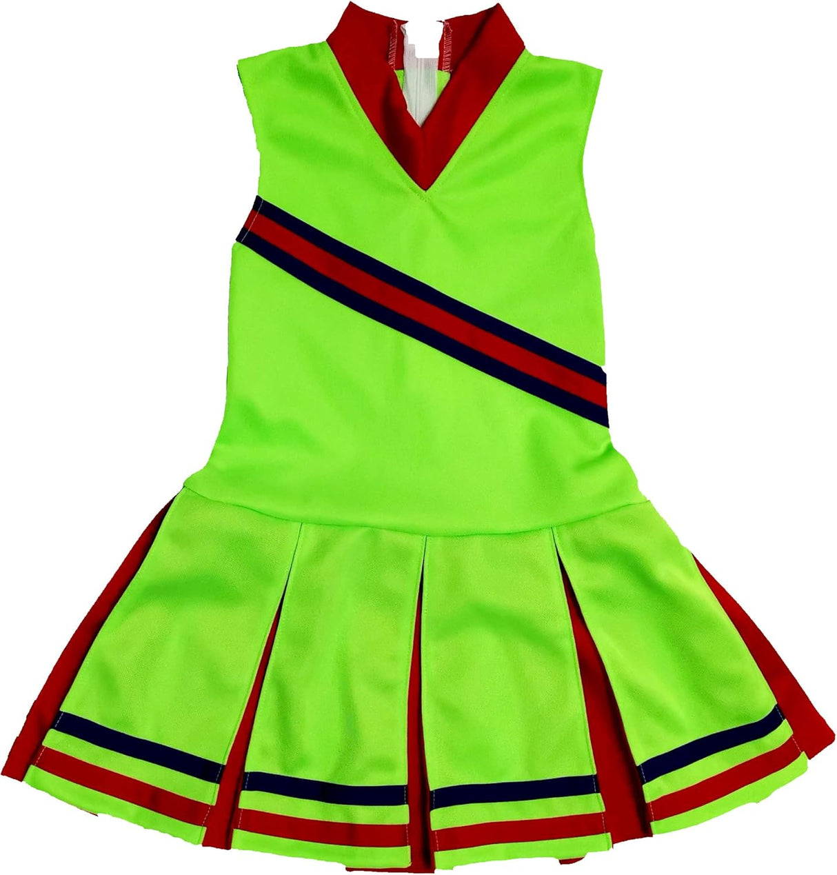 Disfraces de animadora de Halloween verde talla XL