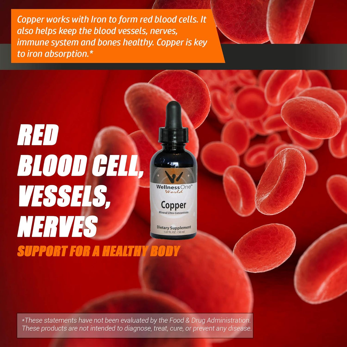 Suplemento dietario Mineral Líquido para ayudar a la salud