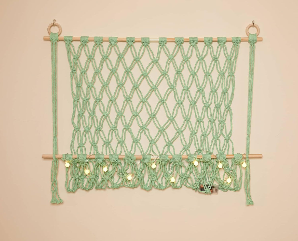 Hamaca de Macramé para Peluches Lilly's Love | Grande y Boho