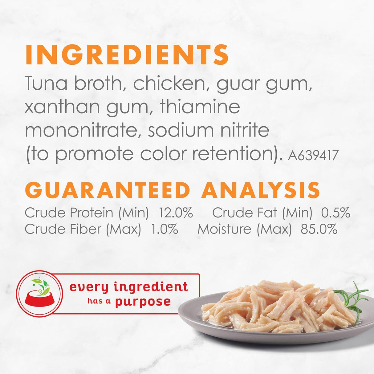 Alimento de Complemento de comida húmeda para gatos adultos