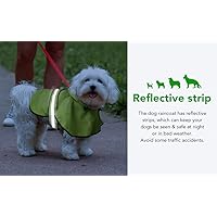 Weesiber Impermeable ajustable impermeable para perros