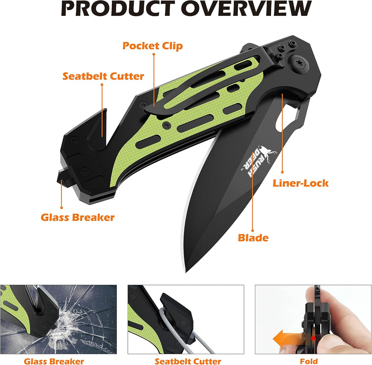 Cuchillo de bolsillo, cuchillo plegable con clip