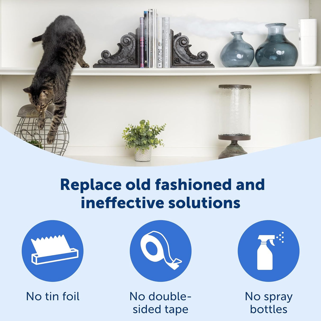 Disuasivo automático para mascotas spray disuasorio