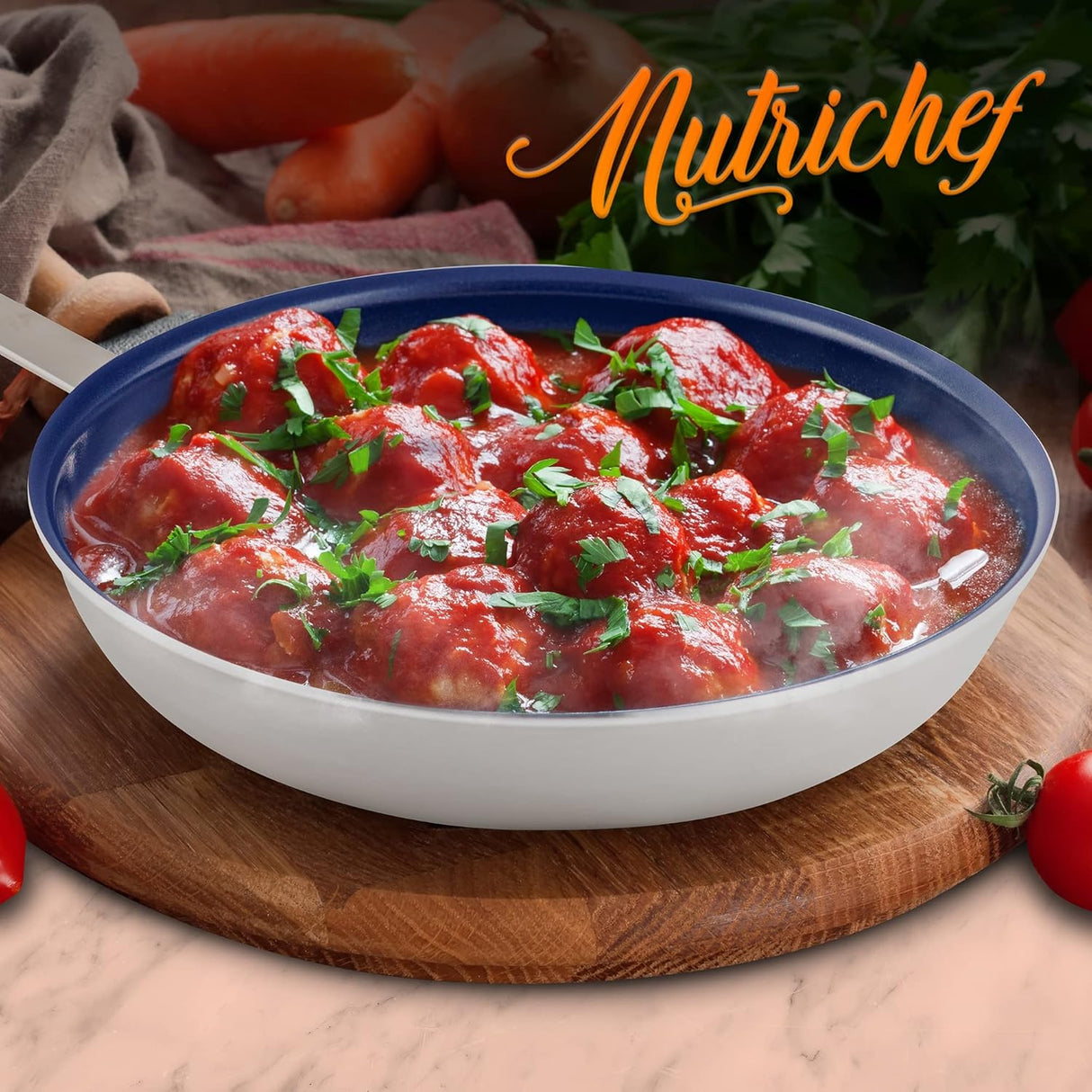 Sartén pequeña de 8 pulgadas pequeña antiadherente NCFRYP8