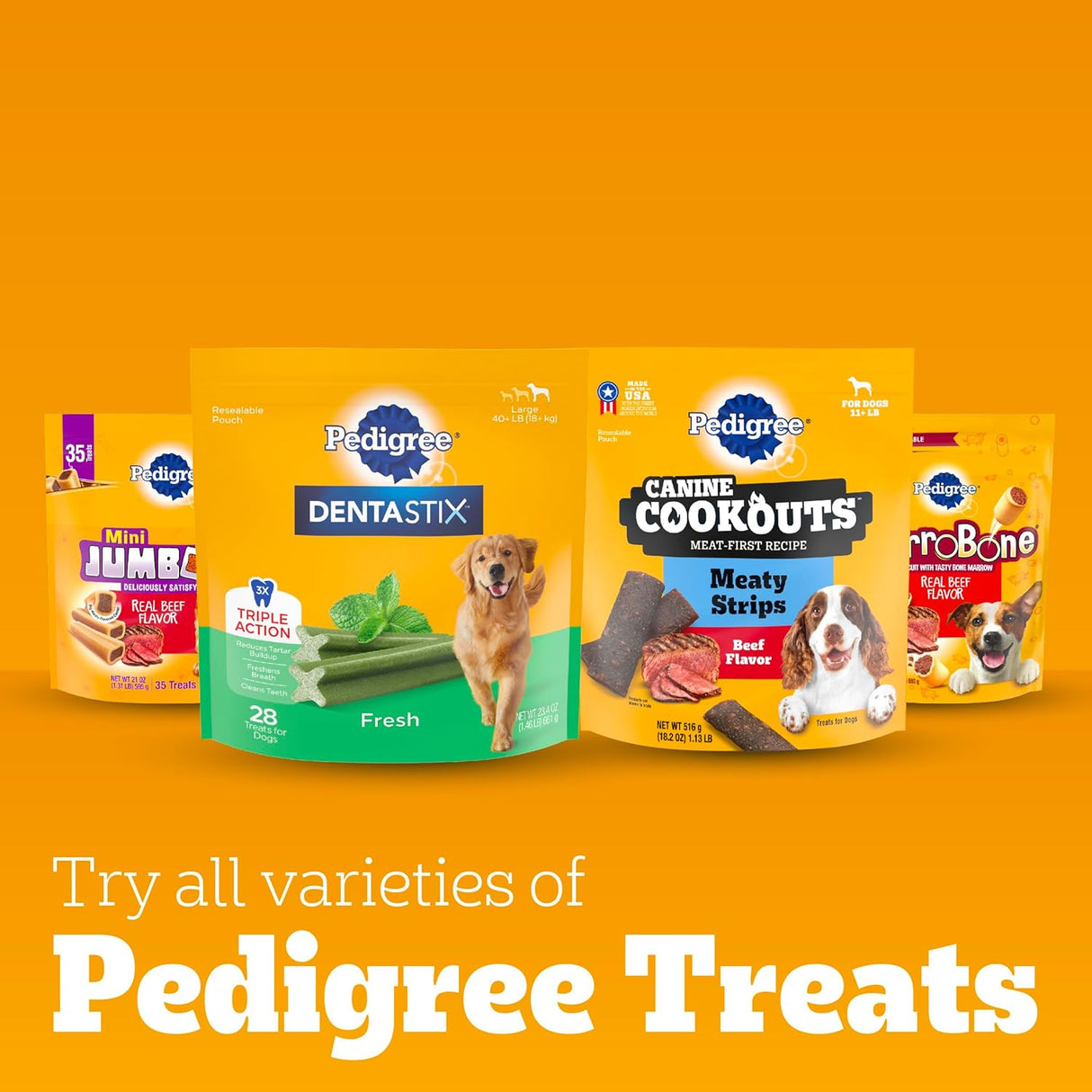 Dentastix Sabor Doble para Perros Pequeños, Pedigree, 24 Treats