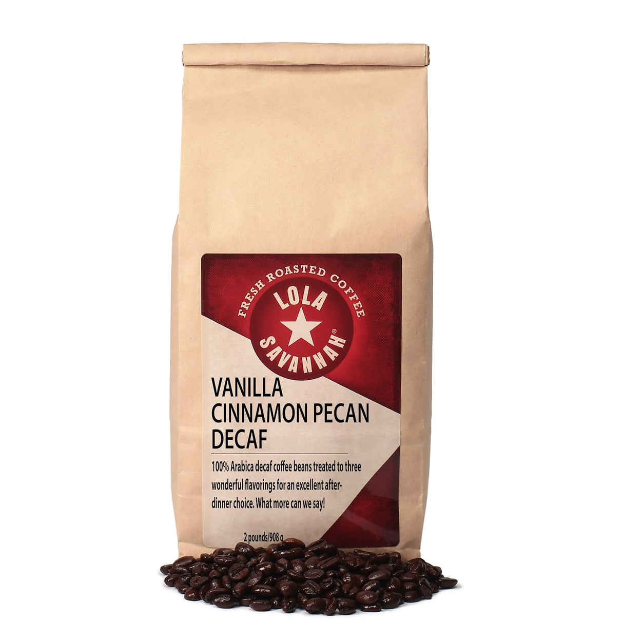 Café Descafeinado Lola Savannah Vainilla, Canela y Nueces 2lb
