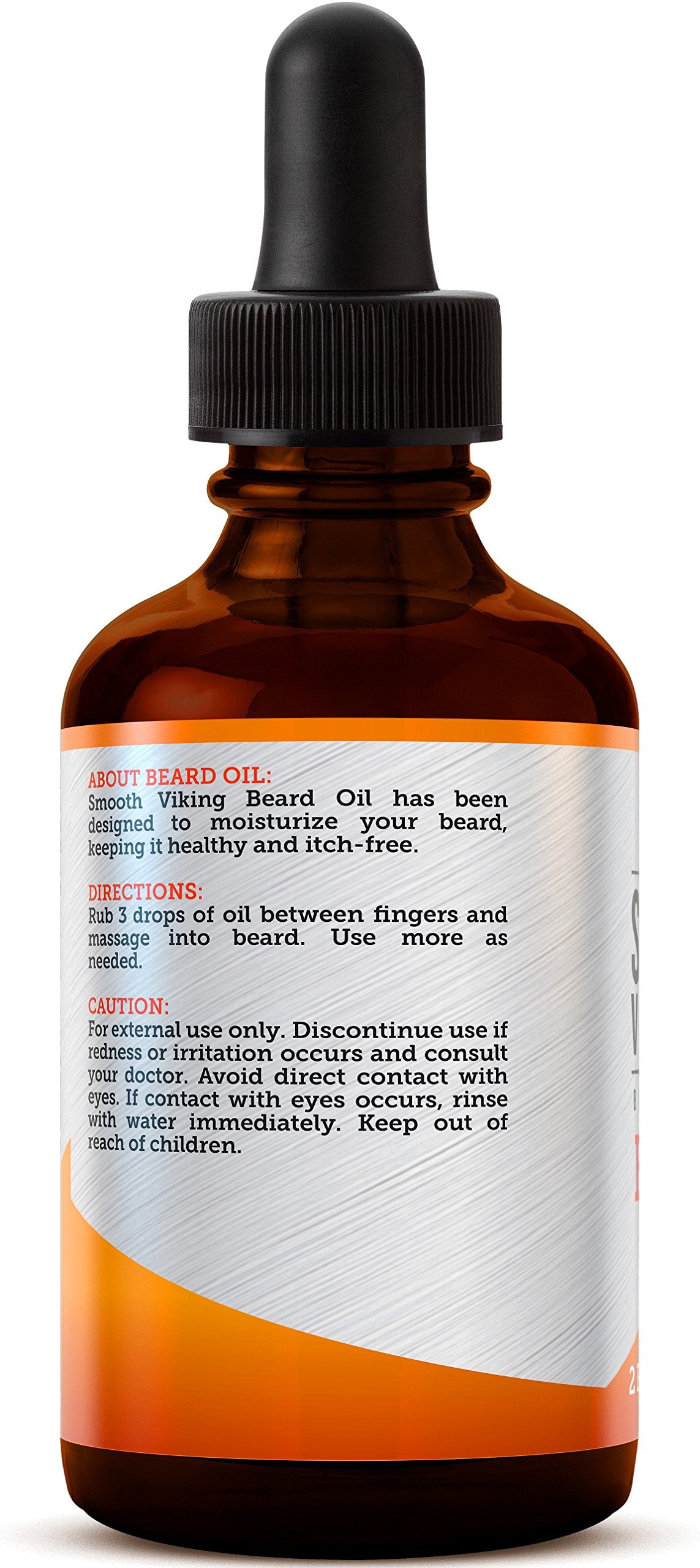 Smooth Viking Beard Oil para hombres, acondiciona y promueve