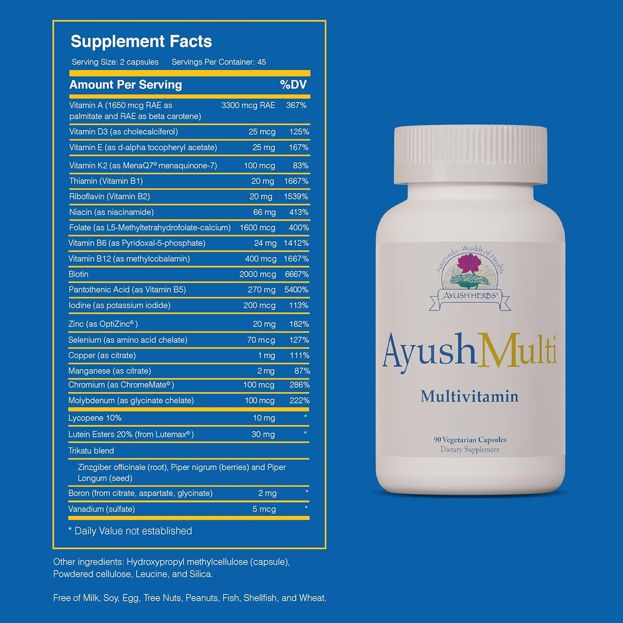 Suplemento Multivitamínico multiantioxidante vitamina B