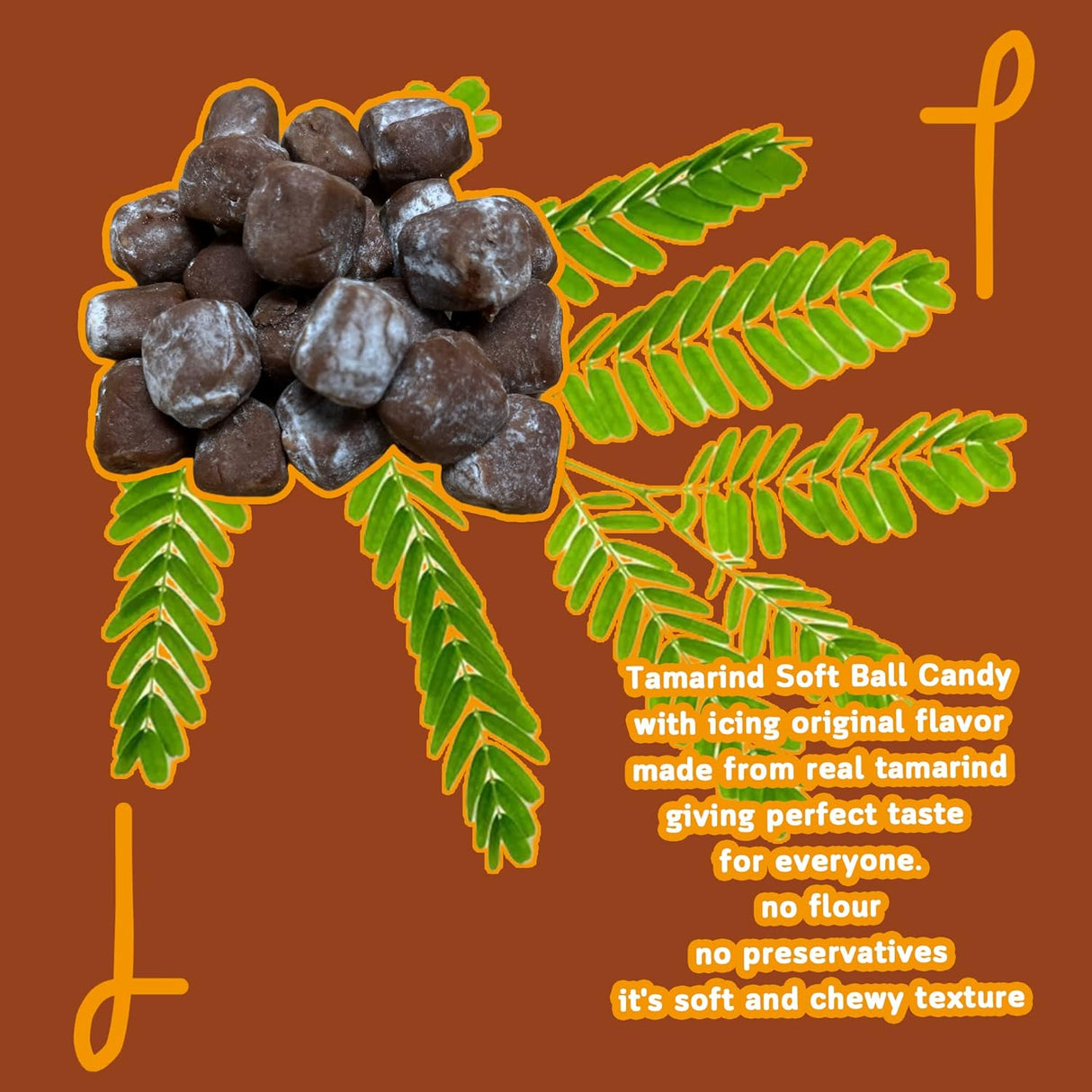 Caramelo Picante agridulce LUNGCHA, Tamarindo Tailandés 2x100g