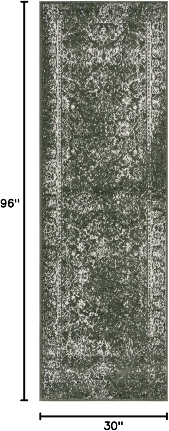 Runner de alfombra Geométrica Ideal para Áreas de Tráfico (ADR109Y-28)