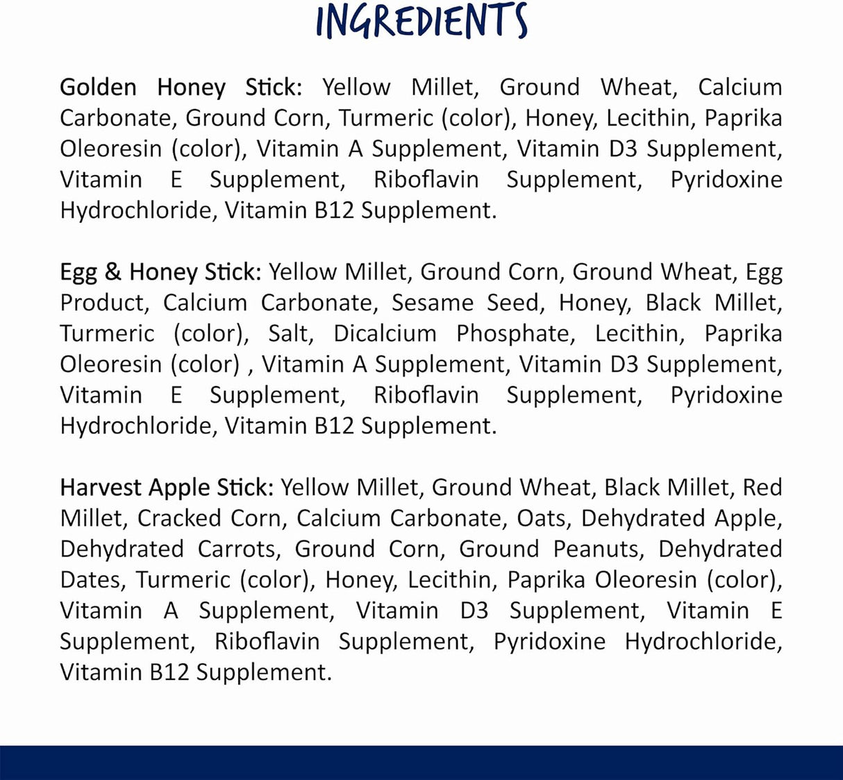 Golosinas crujientes para periquitos – Miel, huevo y manzana