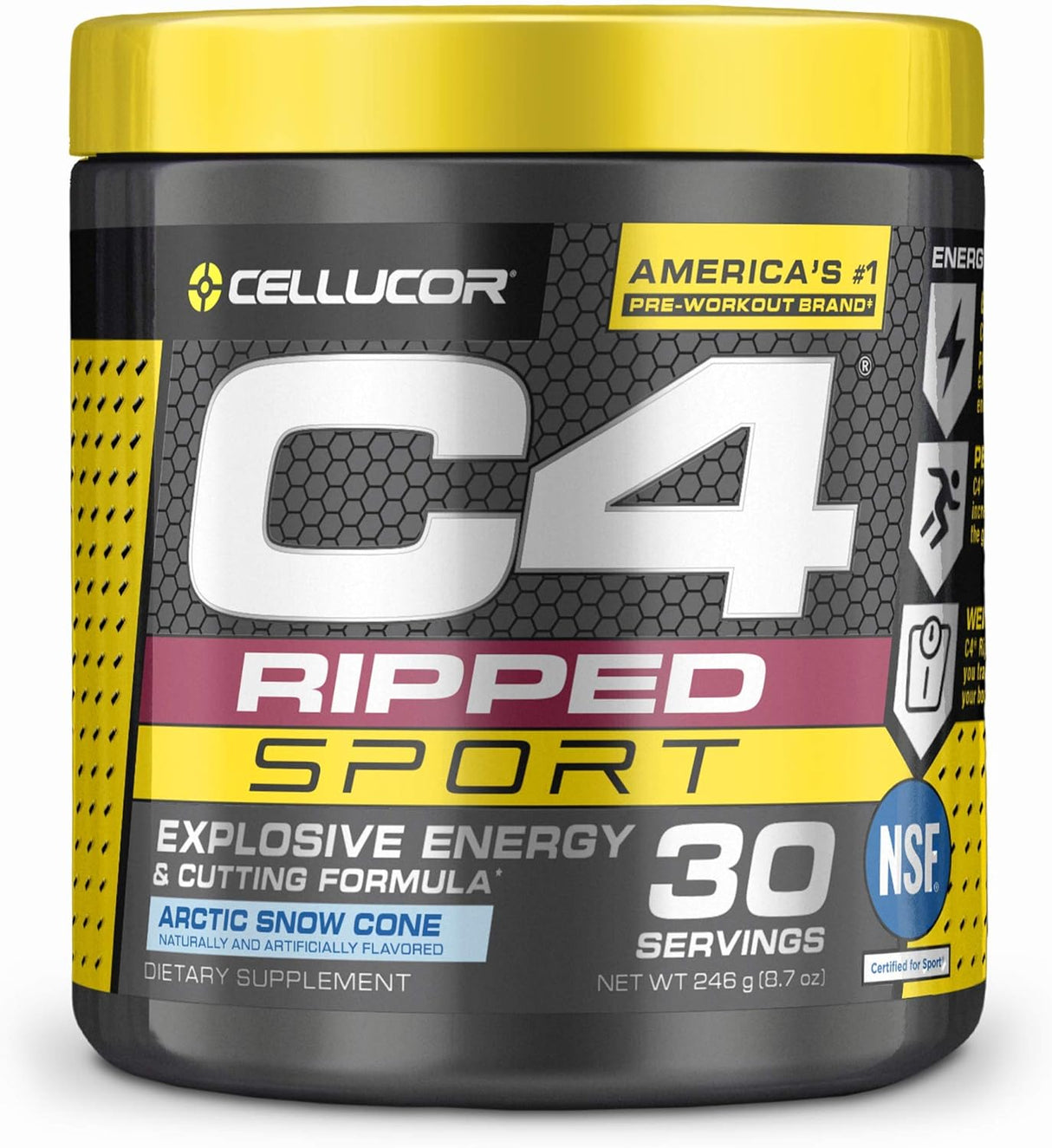 Suplementos Alimenticios C4 Ripped Sport Pre Workout Powder