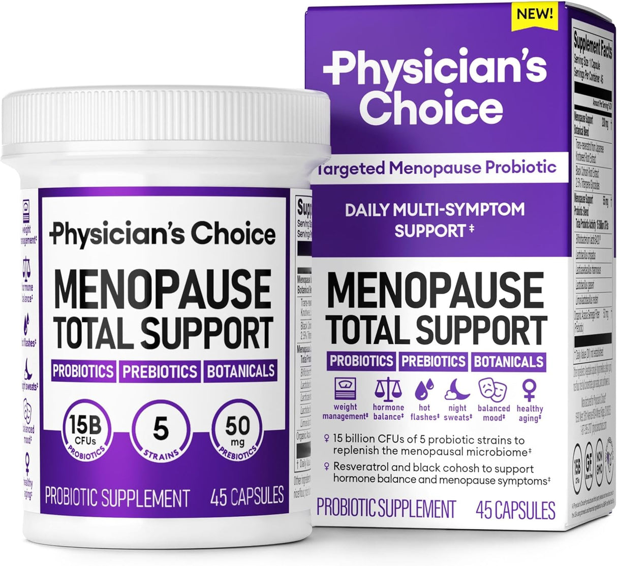 Suplemento apoya el equilibrio hormonal para mujeres