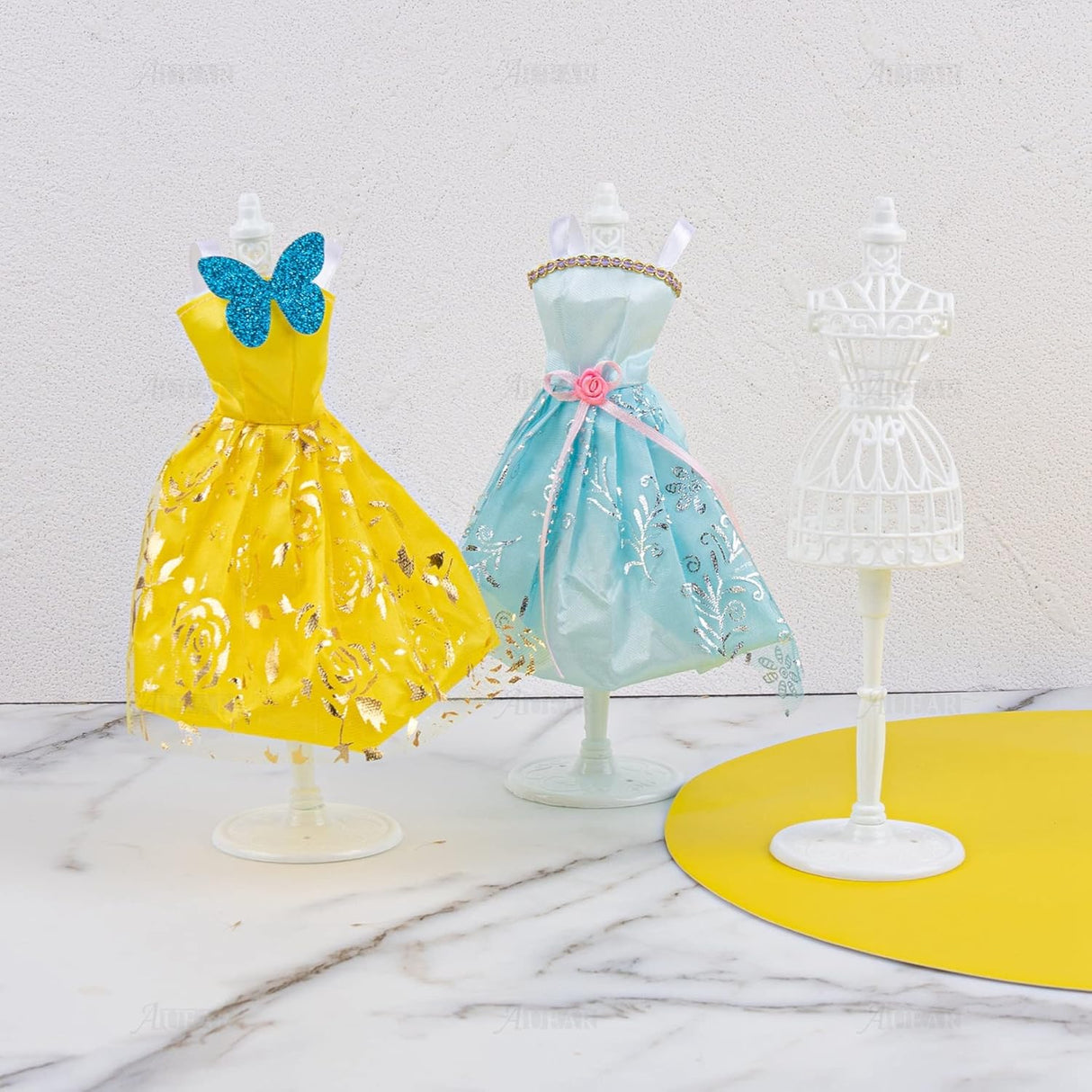 AUEAR, 5 Perchas para Vestidos, Soporte de Maniquí, Modelo 5P