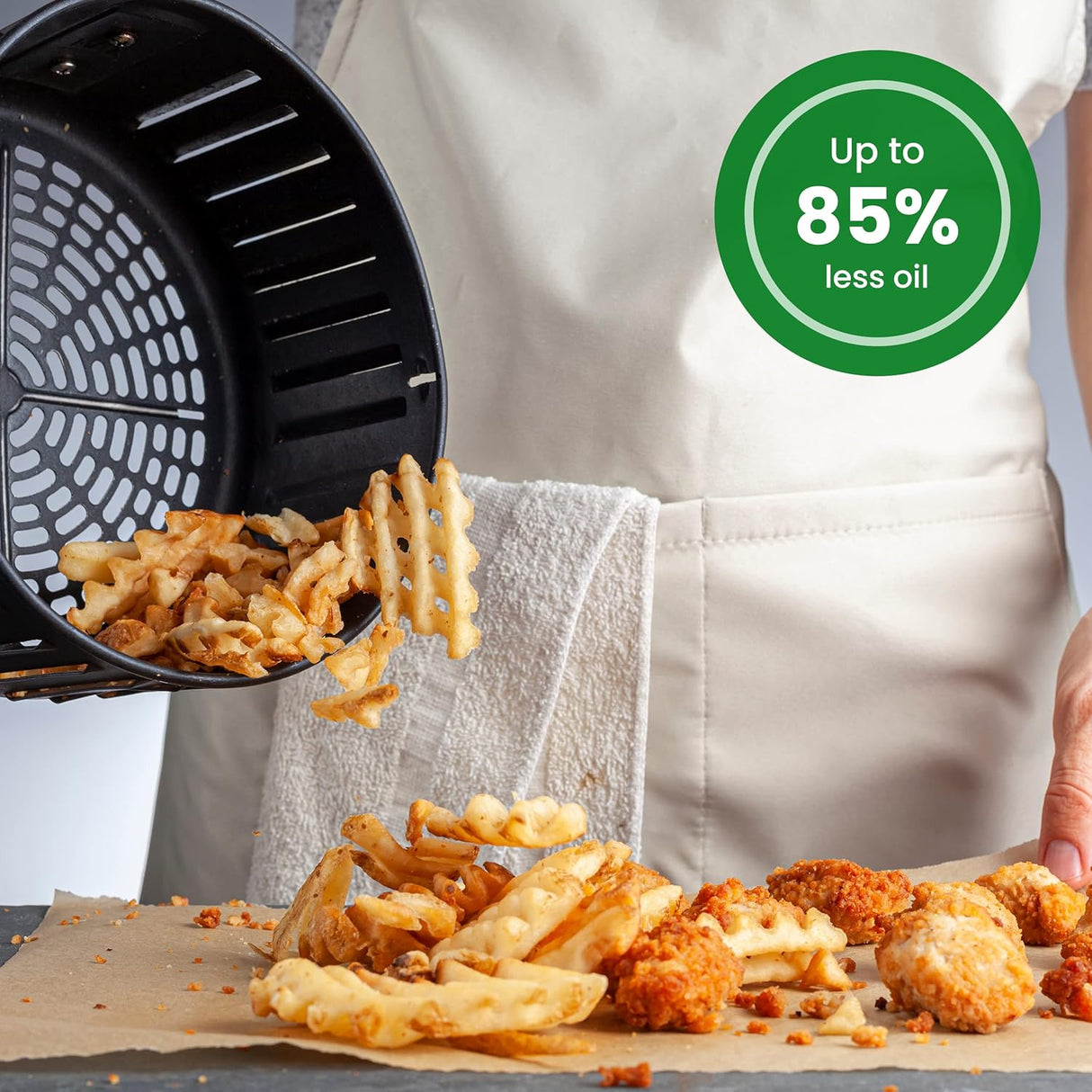 Freidora de Aire Digital NUTRICHEF PKAIRFR54