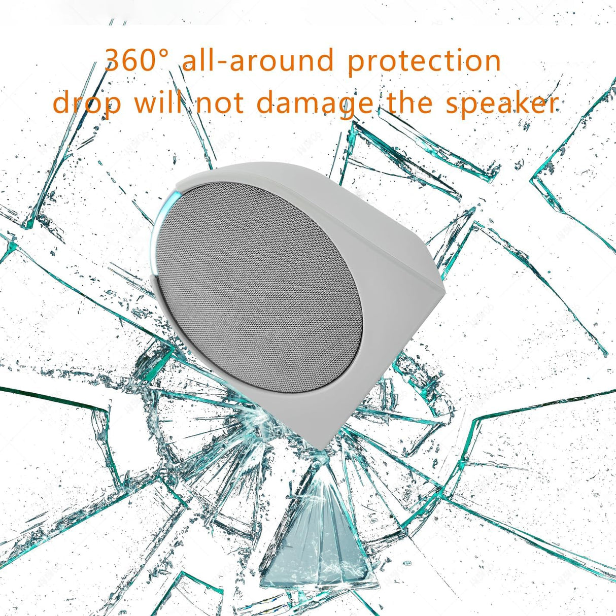 Funda de silicona para Amazon Echo Pop, protección 360°, 2023