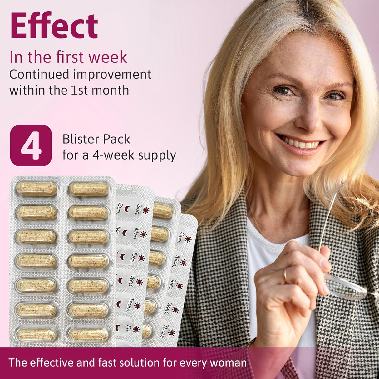 Suplementos Femarelle Recharge para la Menopausia 1 Mes