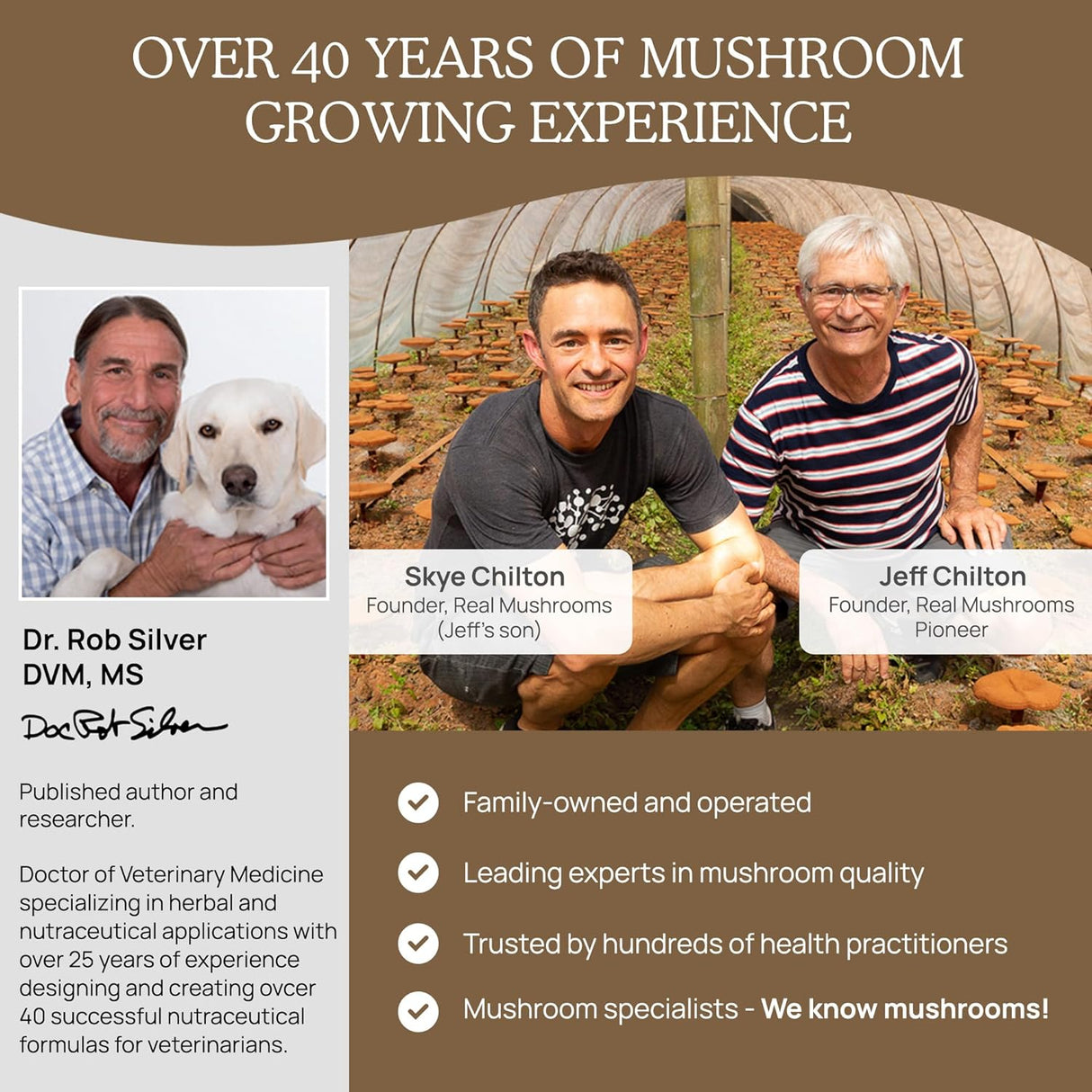 Suplemento de hongos para mascotas para memoria y cognición