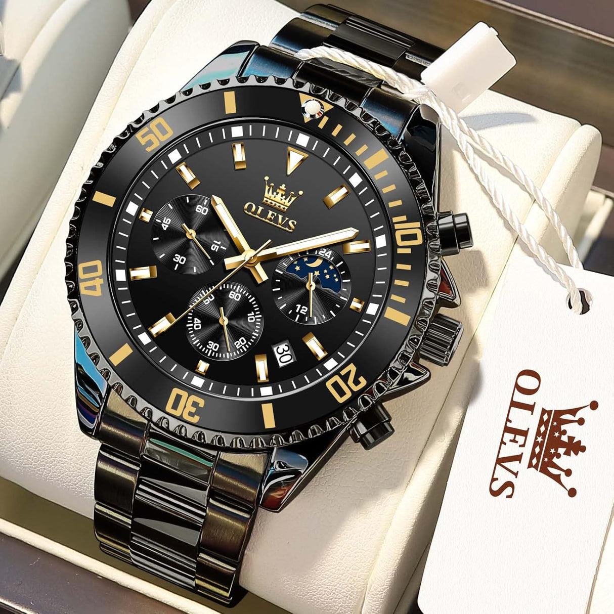 Reloj para hombre de pulsera clásico 2870 OLEVS