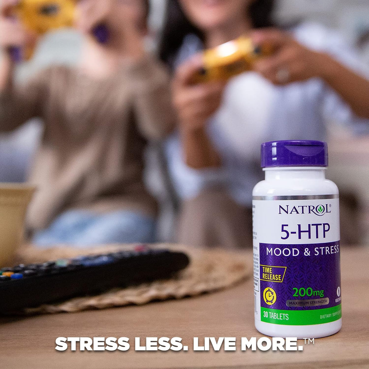 Suplementos Natrol 5-HTP Time Release Píldoras NROL