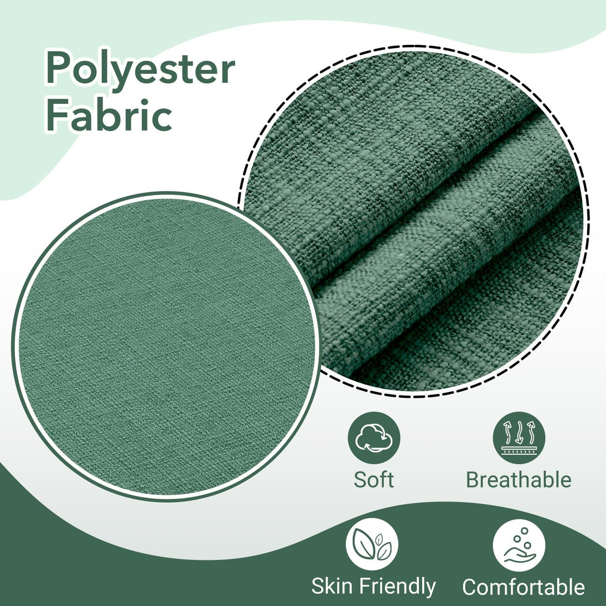 Cojines para Sillas de Comedor Downluxe, Espuma Memoria, 4 Pzas